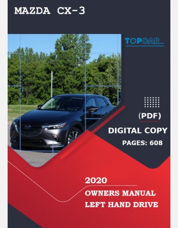 2020 mazda cx-3 owners manual